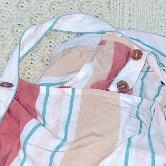 Roxy striped pants jumpsuit size medium - Picture 5 of 8